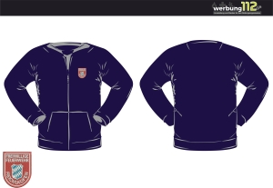 Full-Zip-Sweatshirt FF Reichlkofen (Motiv Standard) [e]