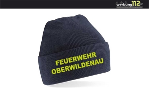 Strickmütze FF Oberwildenau (Motiv FEUERWEHR) [e]