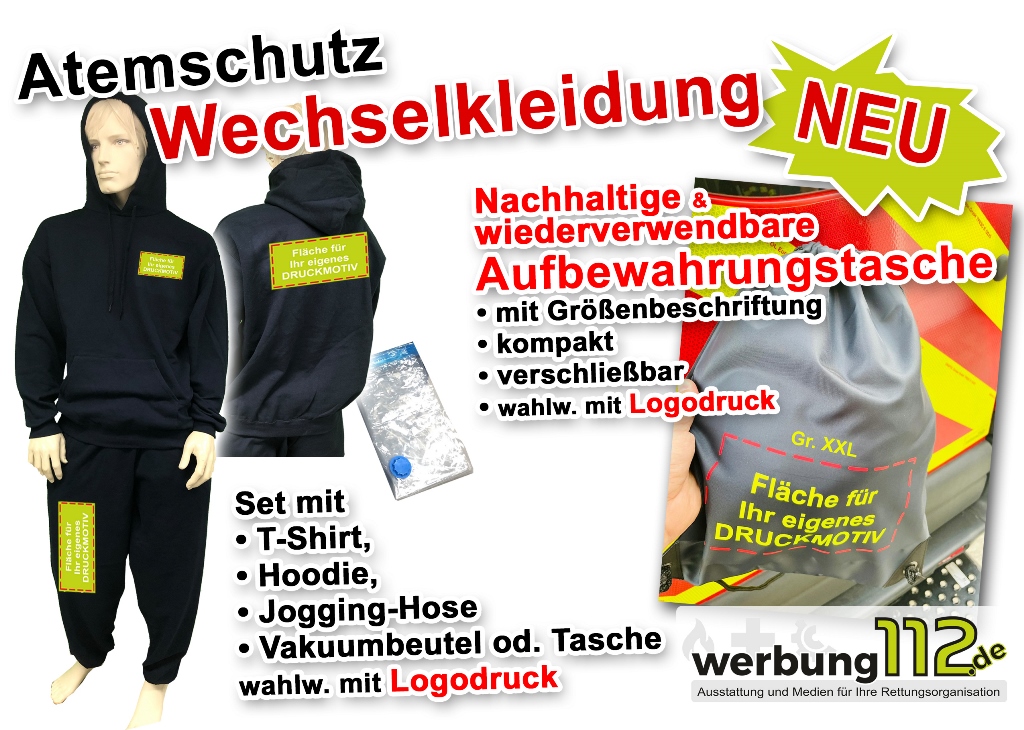 Atemschutz Wechselkleidung