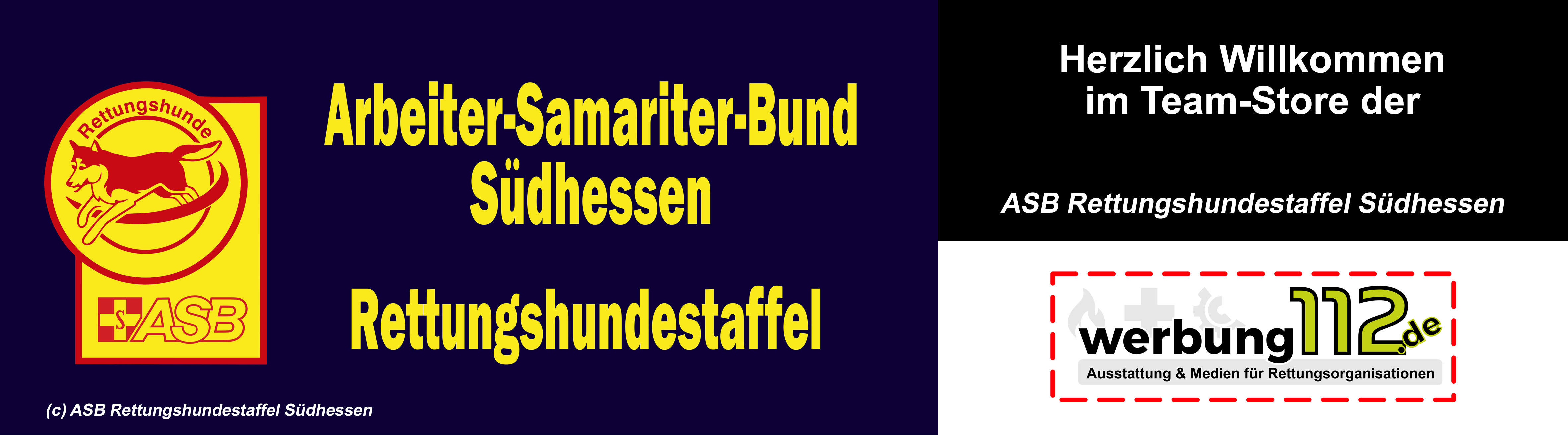 Header ASB Rettungshundestaffel Südhessen